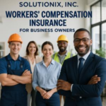 Group of five professionals, including workers in safety gear and business attire, posing together for a photo. Group of five professionals, including workers in safety gear and business attire, posing together for a photo.