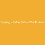 Text on a yellow background that reads 'Creating a Safety Culture That Protects'.