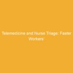 Text graphic titled 'Telemedicine and Nurse Triage: Faster Workers’ Comp Claims' on a yellow background.